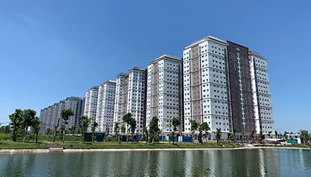 Ảnh phối cảnh KĐT và vị trí đắc địa của Thanh Hà