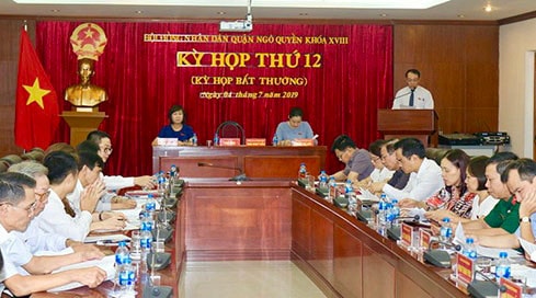 Quang cảnh kỳ họp