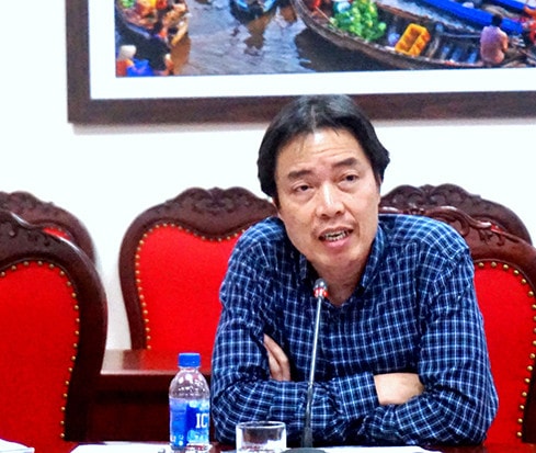 Cục trưởng Cục Trẻ em Đặng Hoa Nam phát biểu tại buổi làm việc