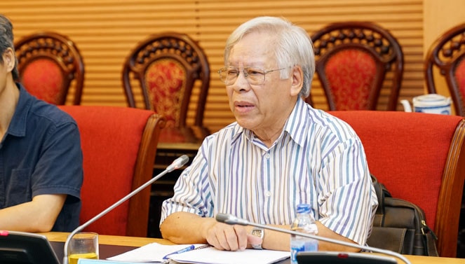 Chủ tịch Hội đồng quản lý Trung tâm Thông tin Tổ chức Phi Chính phủ, PGS. TS Hồ Uy Liêm