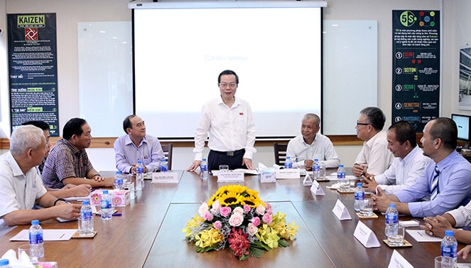 Phó Chủ tịch Quốc hội Phùng Quốc Hiển làm việc với Công Ty TNHH Bùi Văn Ngọ