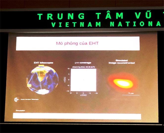 TS. Phạm Tuấn Anh, Trung tâm Vũ trụ Việt Nam (Viện Hàn lâm Khoa học và Công nghệ Việt Nam) giải thích về bức ảnh đầu tiên của lỗ đen