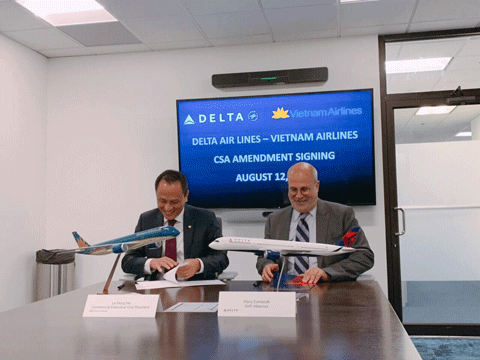 Vietnam Airlines và Delta Air Lines mở rộng hợp tác kết nối Việt Nam - Mỹ ảnh 1