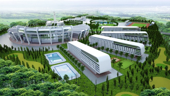 Phối cảnh 3D của Trường Đại học FLC tại Quảng Ninh