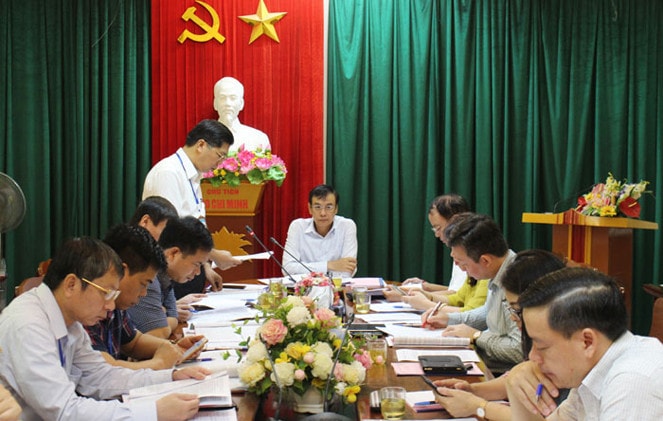 Toàn cảnh buổi làm việc