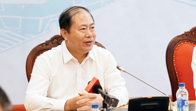 Ông Vũ Anh Minh, Chủ tịch HĐTV Tổng công ty Đường sắt Việt Nam