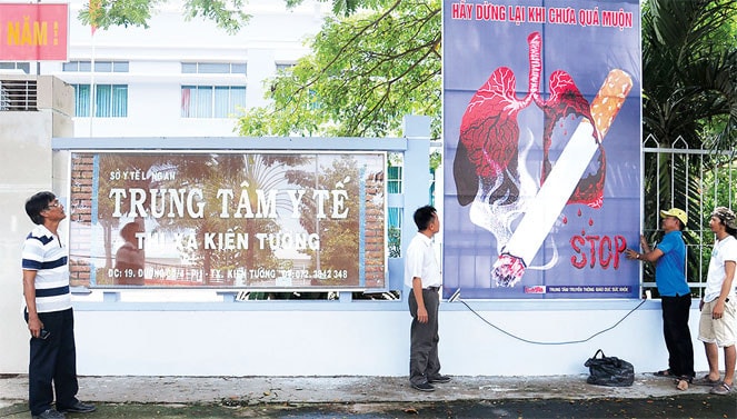 Cần bỏ thuốc lá để giảm nguy cơ mắc các bệnh không lây nhiễm
