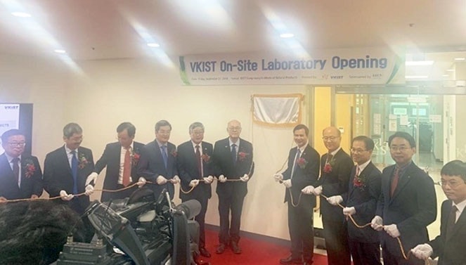 Lễ khai trương phòng thí nghiệm sinh học on-site của VKIST tại Hàn Quốc