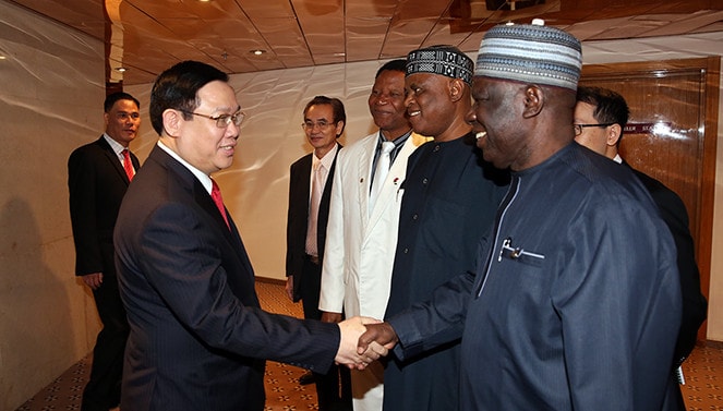 Phó Thủ tướng Vương Đình Huệ tiếp Hiệp hội doanh nghiệp Nigeria- Việt Nam ảnh 1
