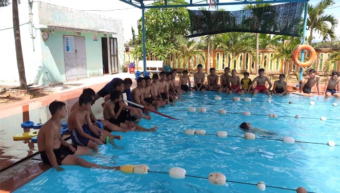 Hội An: Tập huấn kỹ năng phòng chống đuối nước cho học sinh ảnh 4
