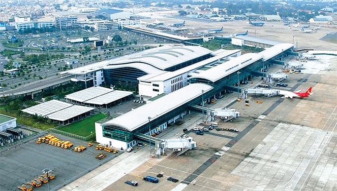 Nhà ga hành khách T3 sân bay Tân Sơn Nhất là một trong những công trình do ACV thực hiện Nguồn: Báo Đầu tư
