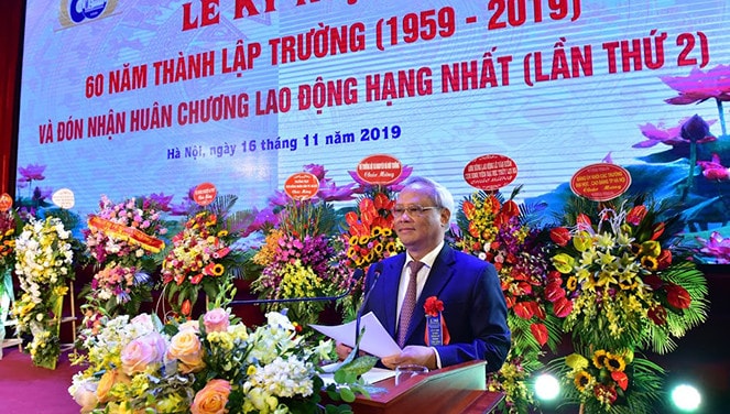 Phó Chủ tịch Quốc hội Uông Chu Lưu phát biểu tại Lễ kỷ niệm