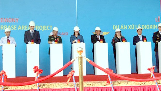 Lễ khởi công dự án xử lý dioxin sân bay Biên Hòa