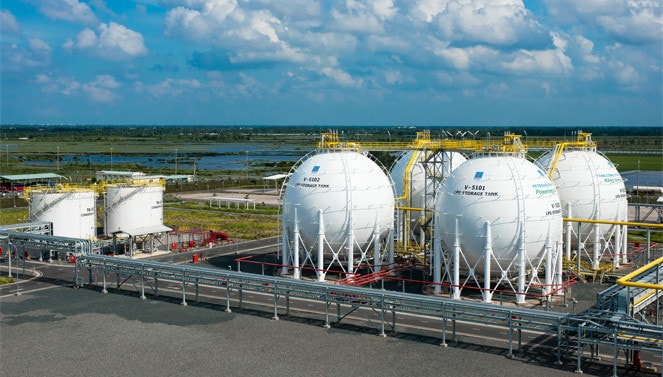 Vẻ đẹp công trình khí PV GAS