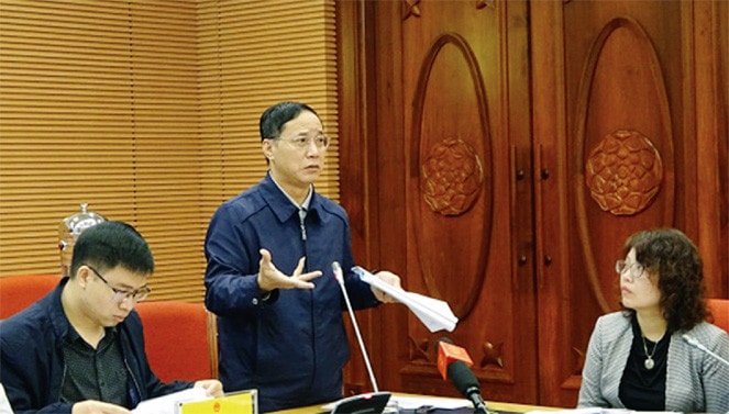 Ủy viên Thường trực Ủy ban Quốc phòng An ninh Nguyễn Mai Bộ phát biểu tại buổi tọa đàm Ảnh: Mai Thoa