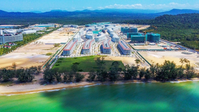 Grand World có dáng dấp một siêu tổ hợp nghỉ dưỡng, giải trí đẳng cấp quốc tế đang dần hình thành, dự kiến sẽ khai trương ngay quý IV.2020