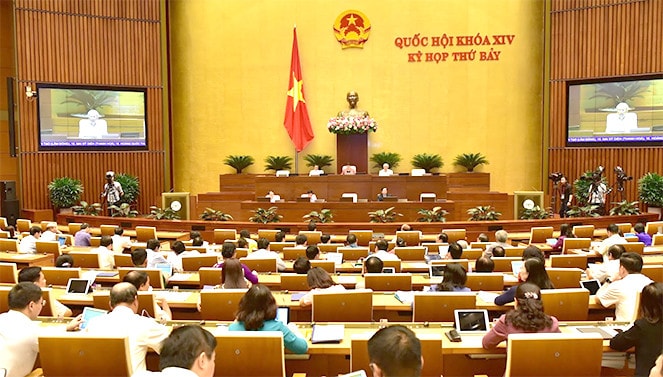 Thông qua Nghị quyết sửa đổi, bổ sung Nghị quyết về thi hành Luật Tổ chức Tòa án nhân dân ảnh 1