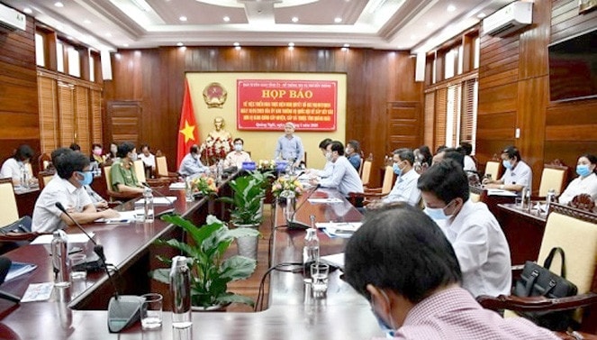 Toàn cảnh buổi họp báo