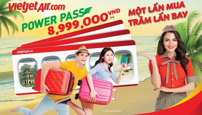 Dùng thẻ “vạn năng” Vietjet bay cả năm không giới hạn