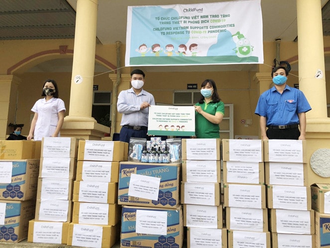 Childfund Việt Nam hỗ trợ hơn 27.000 trẻ em và gia đình phòng chống dịch Covid -19 ảnh 1