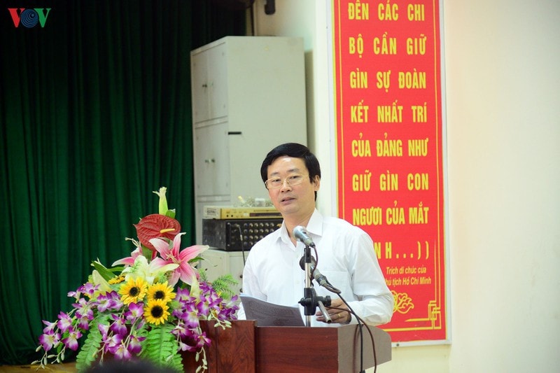 Ông Nguyễn Bật Khánh, Chủ tịch UBND huyện Văn Lâm, tỉnh Hưng Yên.