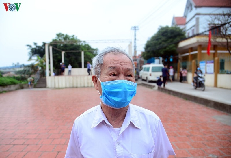 Ông Ngô Văn Mai (75 tuổi, xã Tân Quang, huyện Văn Lâm, tỉnh Hưng Yên).