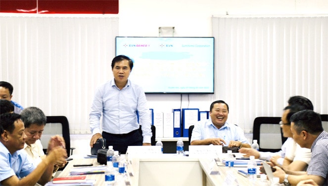 Thứ trưởng Bộ Xây dựng Lê Quang Hùng chủ trì đoàn làm việc