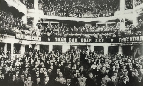 Kỳ họp thứ nhất, Quốc hội khóa I (2.3.1946) (Ảnh tư liệu)