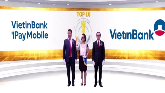 VietinBank iPay Mobile là sản phẩm duy nhất đến từ ngân hàng lọt Top 10 Sao Khuê Việt Nam 2020
