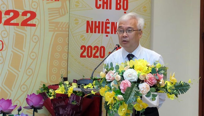 Ủy viên Trung ương Đảng, Chủ nhiệm Ủy ban Văn hóa, Giáo dục, Thanh niên,Thiếu niên và Nhi đồng Phan Thanh Bình phát biểu chỉ đạo Đại hội