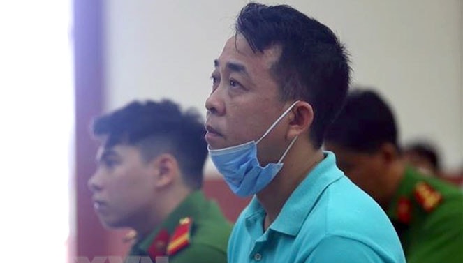 Bị cáo Nguyễn Minh Hùng dù không kháng cáo nhưng vẫn được triệu tập đến phiên tòa. (Ảnh: Thành Chung/TTXVN)