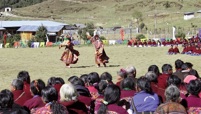 Một ngày hội làng ở miền Đông Bhutan