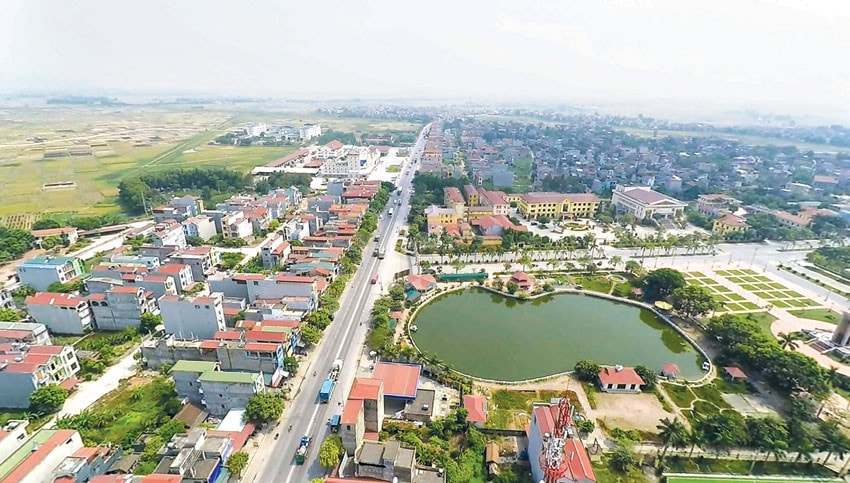 Bộ mặt đô thị Quế Võ ngày càng khang trang