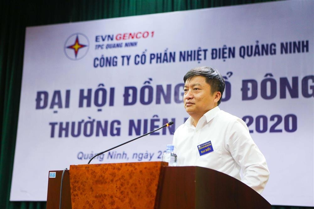 Chủ tịch Hội đồng thành viên Tổng công ty Phát điện 1 Nguyễn Tiến Khoa.