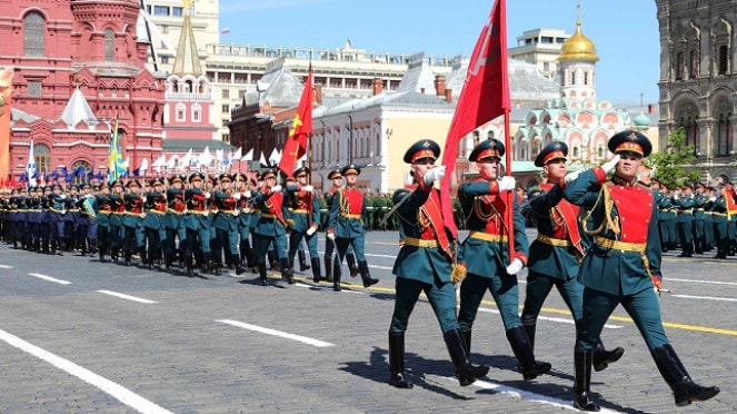 Duyệt binh trên Quảng trường Đỏ