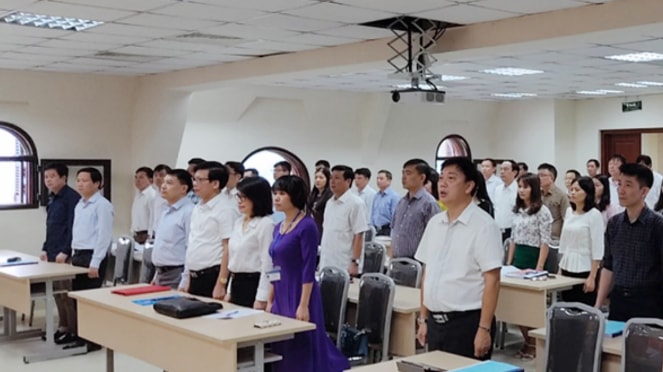 Toàn cảnh lễ khai giảng
