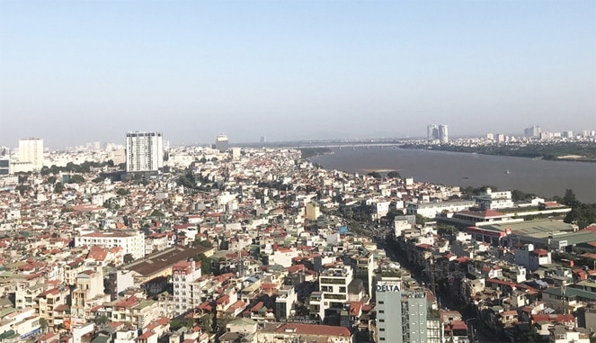 Dải đất ven sông Hồng vẫn là chiếc bánh vẽ của các nhà quy hoạch, kiến trúc Thủ đô - Nguồn: baoxaydung.com.vn