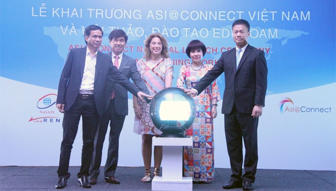 Chính thức khai trương dự án Asi@Connect tại Việt Nam