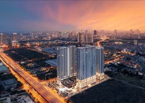 Tọa lạc ở tâm điểm của khu trung tâm phía Tây Hà Nội đem tới cho Vinhomes West Point tầm view khoáng đạt, thu trọn vẹn một góc thủ đô vào trong tầm mắt