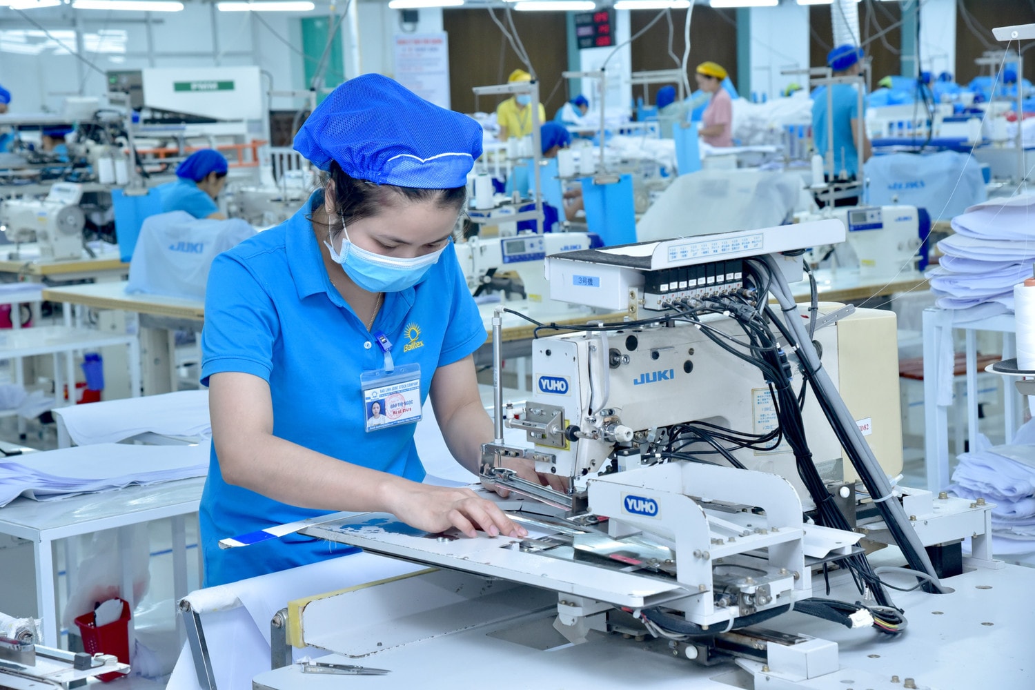 Công ty May Bảo Linh (Nam Định) ngày càng phát triển, một phần nhờ hỗ trợ của IPC 1 Ảnh: Minh Hương Công ty May Bảo Linh (Nam Định) ngày càng phát triển, một phần nhờ hỗ trợ của IPC 1 Ảnh: Minh Hương