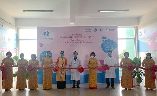Khai trương Ngân hàng Sữa mẹ vệ tinh Quảng Nam