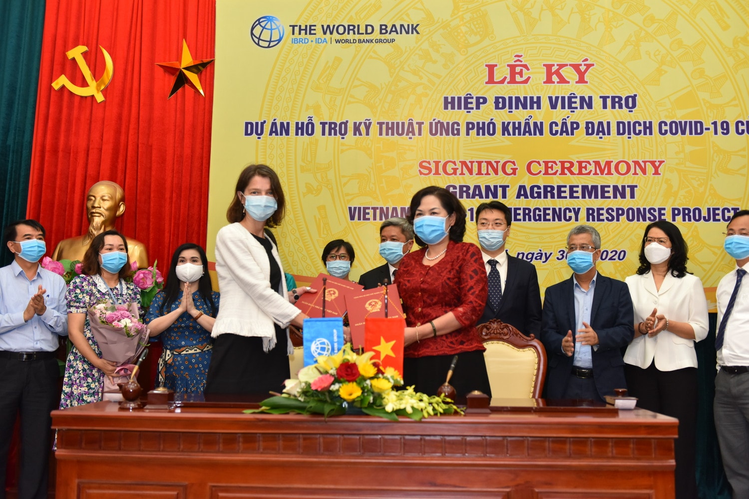 Dự án do Quỹ Tài chính khẩn cấp phòng chống đại dịch tài trợ - Ảnh: H.Lan Dự án do Quỹ Tài chính khẩn cấp phòng chống đại dịch tài trợ - Ảnh: H.Lan