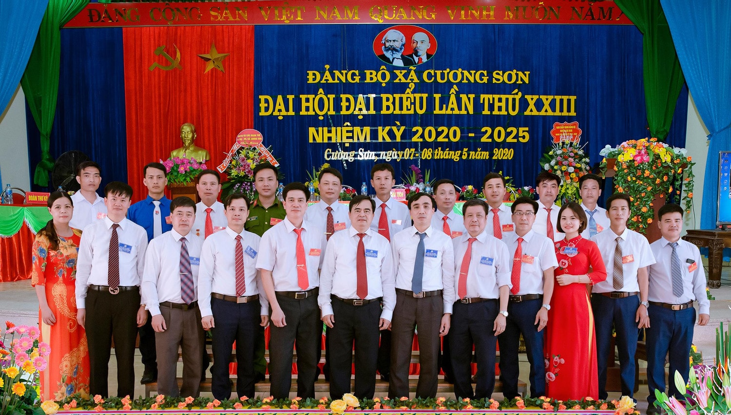 Đại hội đại biểu Đảng bộ xã Cương Sơn lần thứ XXIII, nhiệm kỳ 2020 - 2025