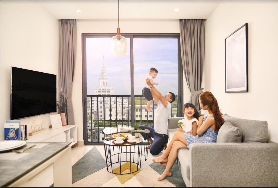 Các căn hộ tại S2.10 & S2.17 được hoàn thiện đầy đủ nội thất liền tường và đồ rời
