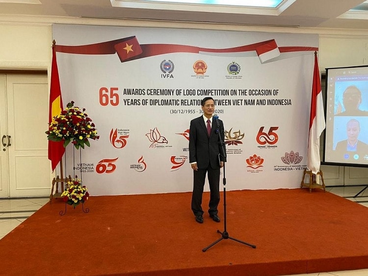 Đại sứ Đặc mệnh toàn quyền Việt Nam tại Indonesia Phạm Vinh Quang tại buổi lễ.