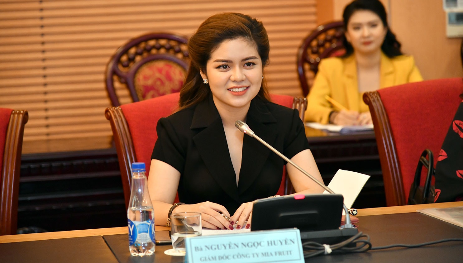 Bà Nguyễn Ngọc Huyền, Giám đốc Công ty Mia Fruit