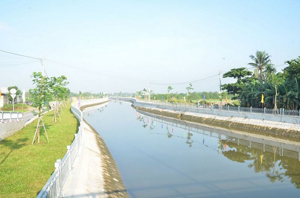 Rạch Sơ Rơ sau khi được đầu tư cải tạo. Nguồn: ITN