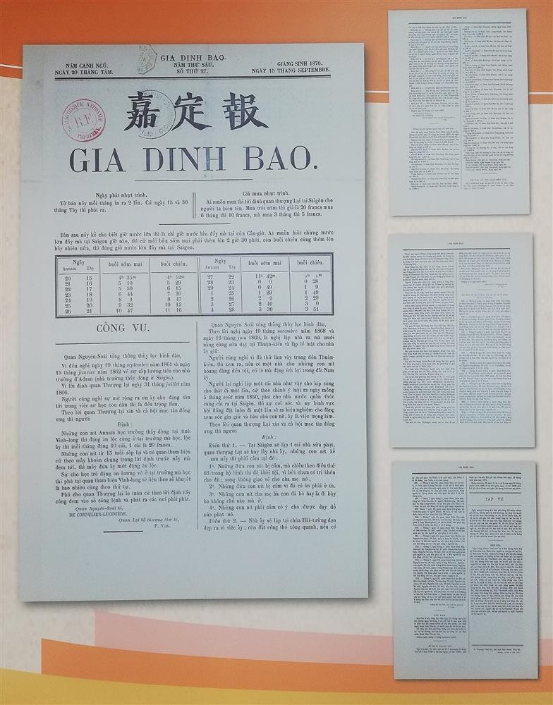 Gia Định báo, năm thứ hai, số ra ngày 15.5.1866 - Nguồn Thư viện Quốc gia Pháp)