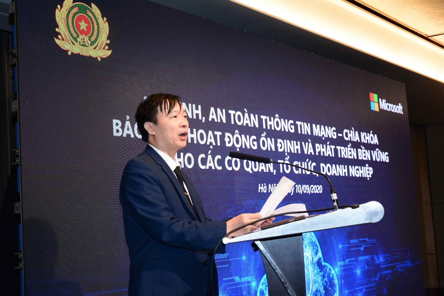Phó Cục trưởng Cục An ninh mạng và phòng, chống tội phạm sử dụng công nghệ cao - Bộ Công an, Đại tá Nguyễn Ngọc Cương chia sẻ về diễn biến an ninh mạng trong thời gian gần đây