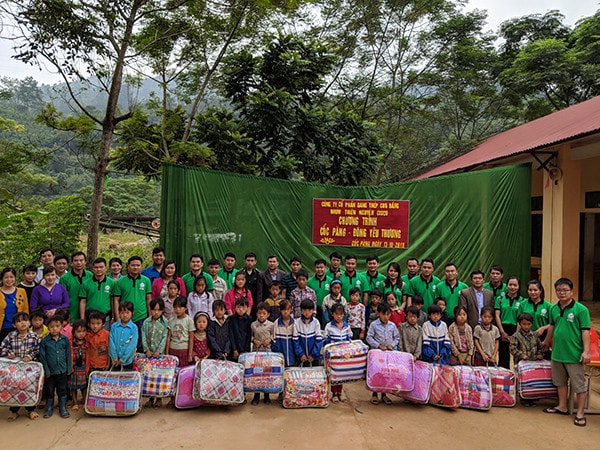Thực hiện an sinh xã hội là một nội dung cơ bản và tất yếu trong trách nhiệm xã hội của doanh nghiệp. Nguồn: ITN